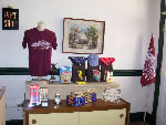 a few of the items in the gift shop